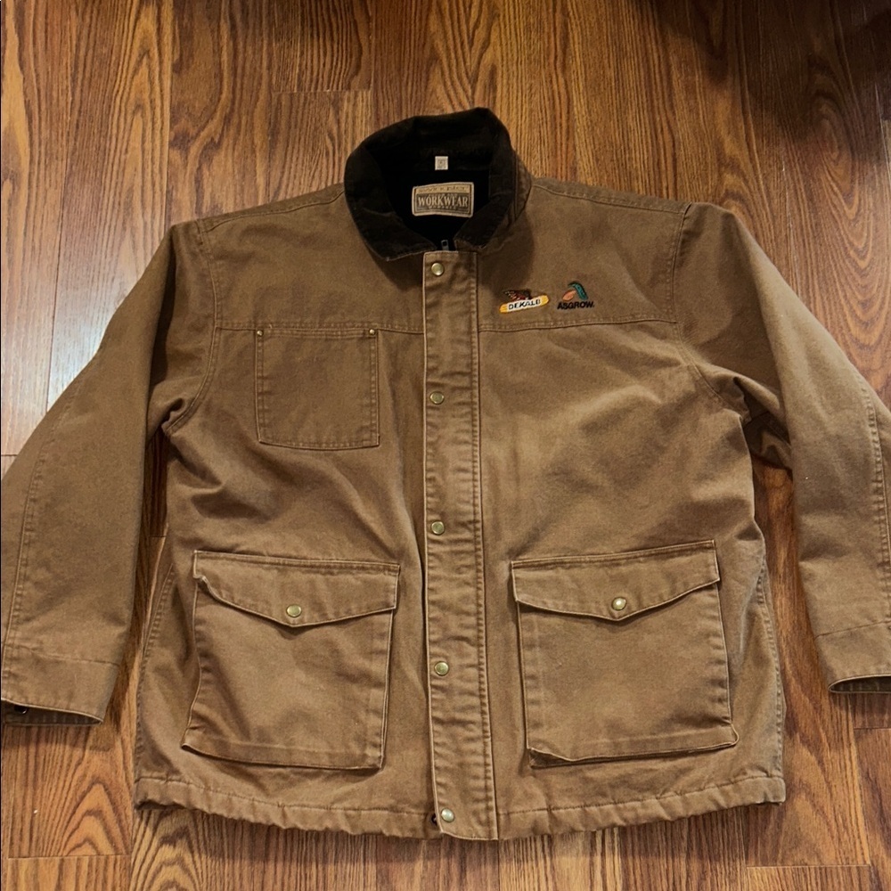Swingster Tough And WorkWare Durable style no 8428 Brown‎ with Logos X-Large